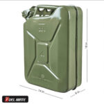 Fuel Mate Metal Jerry Can 20 Liter Green | FM20G